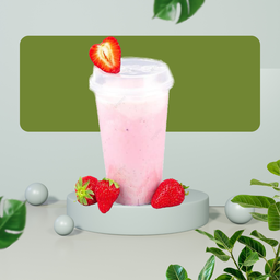 นมสดสตอเบอรี่