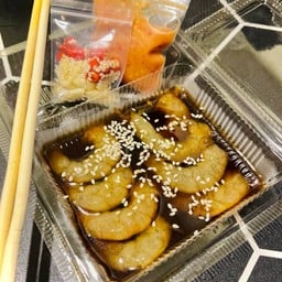 [อร่อยซ่ากับโค้ก] กุ้งดองซีอิ้ว แถมฟรีน้ำจิ้มแซ่บแซ่บ +  โค้ก ออริจินัล (ขวด)