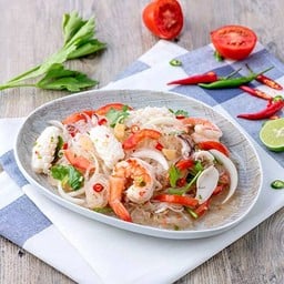 ยำวุ้นเส้นทะเล
