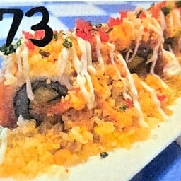 (673) แซลมอนโรลครันชี่ Salmon rolls crunchy