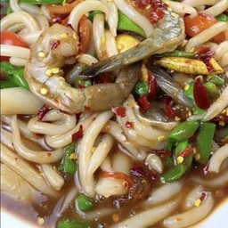ตำด้องแด้งกุ้งสด