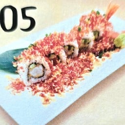(805) กุ้งแดงโรล Red Shrimp Crunchy Rolls