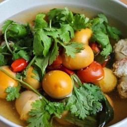 ต้มพวงไข่แสนซ่าแซ่บเวอร์  ( สูตรคุณชาย )