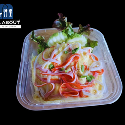 ข้าวหน้าไข่ข้น ปูอัด