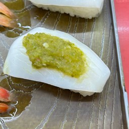 ครีบหมึกราดซีฟู้ด