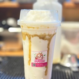 นมสดคาราเมลปั่น