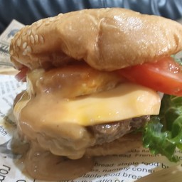 เบอเกอร์เนื้อโคขุน