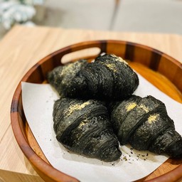 Black Truffle Charcoal Croissant