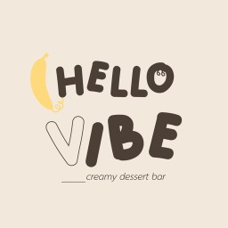 HELLO VIBE บานอฟฟี่ วิปครีม บราวนี่