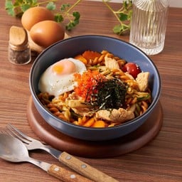 พาสต้า ไข่กุ้ง สาหร่าย สไตล์ญี่ปุ่น Ebiko Pasta