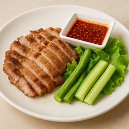 หมูย่างจิ้มแซ่บ