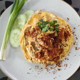 ข้าวไข่ข้นน้ำพริก