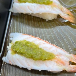 กุ้งราดซีฟู้ด