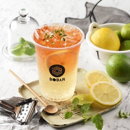 เสริฟแก้ว 22oz. เปรี้ยวหวานซ่าชื่นใจ ดับกระหายดีมากค่ะ