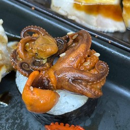 หมึกทาโกะซอสน้ำมันงา