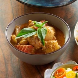 ข้าว หรือ โรตี กับ มัสมั่นไก่