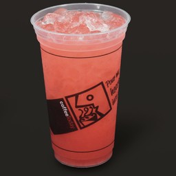 สตอเบอรี่โซดาเย็น