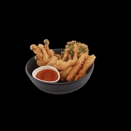 กุ้งและผักรวม ทอดเทมปุระ