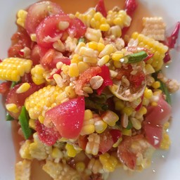 ตำข้าวโพด