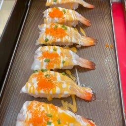 กุ้งราดซอสสไปร์ซี่