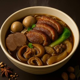 ก๋วยเตี๋ยวเนื้อตุ๋น 4 ขุนศึก
