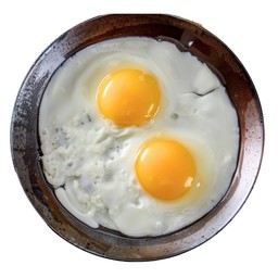 ข้าวไข่ดาว 2 ฟอง ( พร้อมพริกน้ำปลาสูตรแซ่บ )