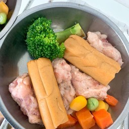 ติ่มซำไส้กรอกหนังกรอบ