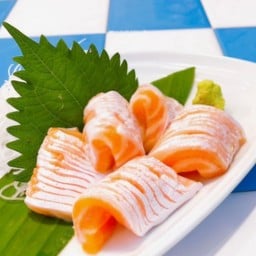 (350) ท้องปลาแซลมอน ซาชิมิ Toro Salmon Sashimi