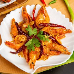 กุ้งซอสมะขาม