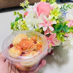 สละทรงเครืื่องน้ำปลาหวาน