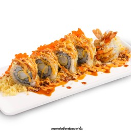 กุ้งเทมปุระโรล (Ebi Tempura Roll)