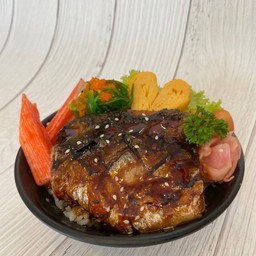 ข้าวหน้าซาบะย่างมินิ