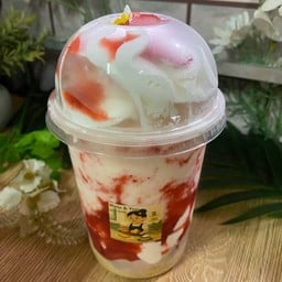 สตอเบอรี่กล้วยบานอฟฟี่ปั่น