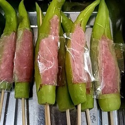 พริกหยวกยัดไส้หมู