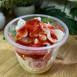 สตอเบอรี่ครีมเค้ก(เครกเกอร์บด)