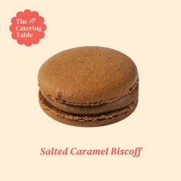 MACARON salted caramel biscoff