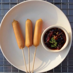 ไส้กรอกไก่หนังกรอบ