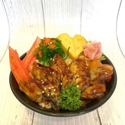 ข้าวหน้าปลาไหลย่างมินิ