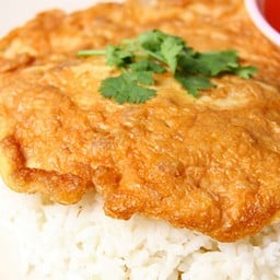 ไข่เจียวหมูสับ (กับข้าว)