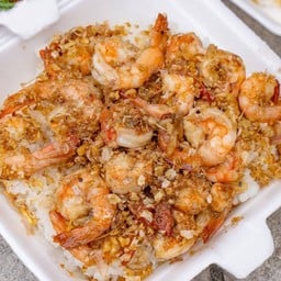 ข้าวกุ้งกระเทียม