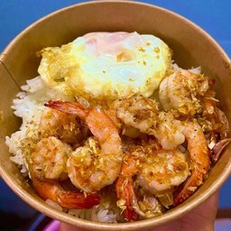 กุ้งกระเทียม (ไม่มีไข่)