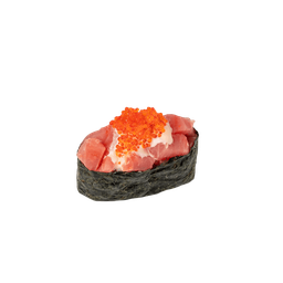 ซูชิทูน่าสับสลัดไข่ปู