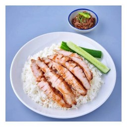 ข้าวคอหมูย่าง