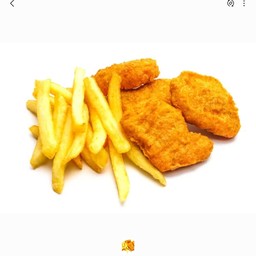 [อร่อยซ่ากับโค้ก] นักเก็ต+เฟรนฟราย +  โค้ก ออริจินัล (ขวด)