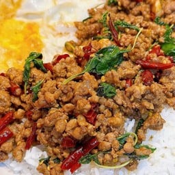 ข้าวกระเพราหมูสับ