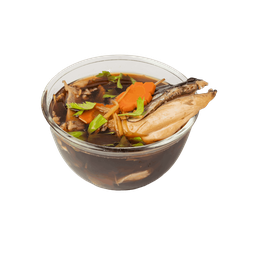 หัวปลาแซลมอนต้มซีอิ๊ว