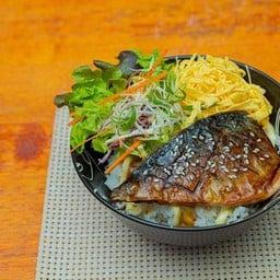 ข้าวหน้าปลาซาบะเทริยากิ