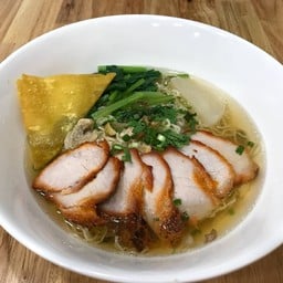 บะหมี่หมูแดง(น้ำ)