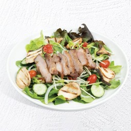 สลัดร็อกเก็ตหมูย่าง