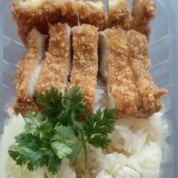 ข้าวมันไก่ทอด